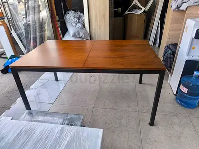Wooden Top Metal Frame desk