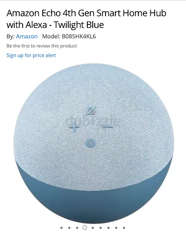 Amazon Echo (4th Gen) Smart Speaker with Alexa - Twilight Blue