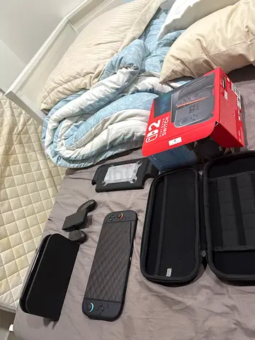 Nintendo Switch OLED with Games and Accessories