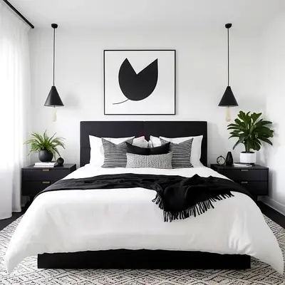 Stylish and elegant modern Bed