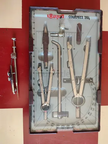 Vintage Rotring Compass Drawing Set  additional mini compass