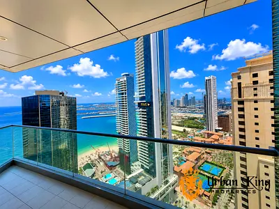 Elegant 3BHK | Stunning JBR Views | Prestigious Tower Living | AC Free