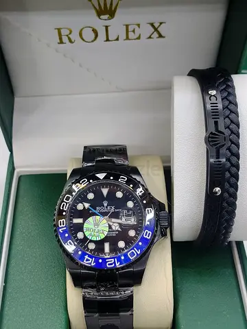 Premium automatic rolex with accessories