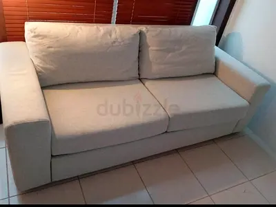 Ikea Two-seater Sofa Bed with Mattress -Good Condition