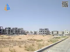 Land for sale in Ajman. Pay 155,000 and own a 3014 sq ft independent plot with installments up to 9