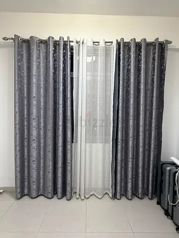 Curtains 3 pcs