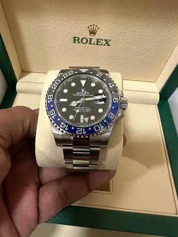 Rolex GMT Batman 116710BLNR-  2019