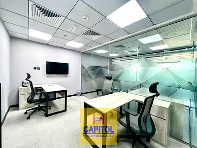 FULLY FURNISHED MODERN OFFICE FOR RENT IN BUSINESS BAY (BK)