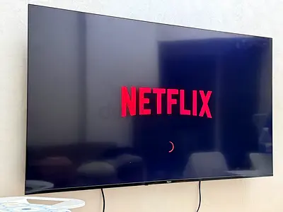 55-inch impex LED Smart TV - Mounted, Working Perfectly