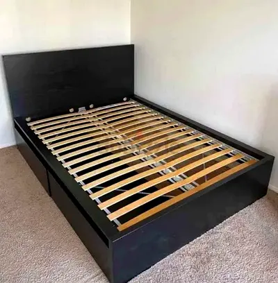 Ikea Queen size bed with mattress available in perfect condition