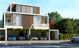 Furnished 5BR Villa | Park &amp; Lagoon Views | Private Garden