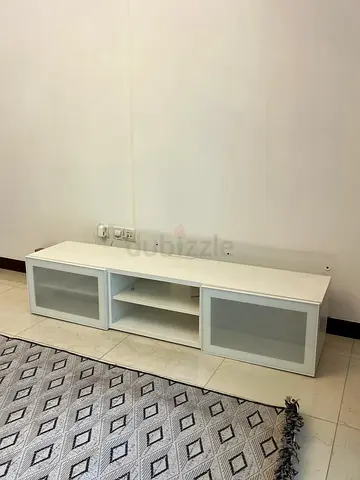 White TV unit