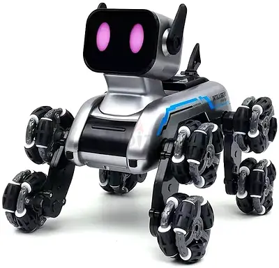 Intelligent Remote Control Robot Toy with All-Terrain Wheels