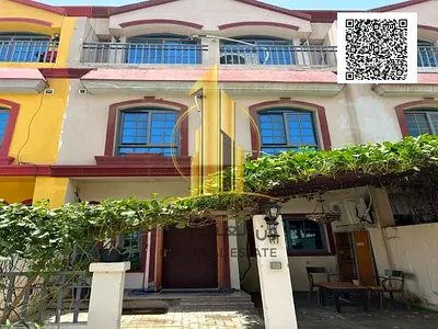 furnished two bedrooms townhouse for yearly rent at ajman uptown area
