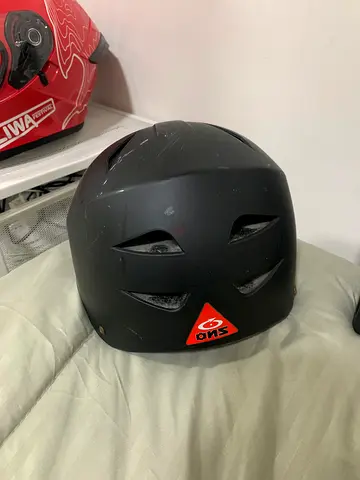 Black Giro Skate/Bike Helmet - Size Likely Medium, Good Used Condition