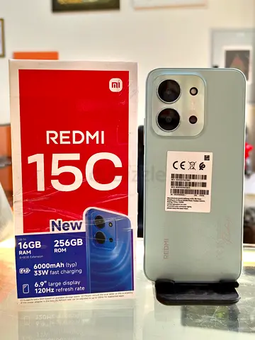 Redmi 15C 256GB | 16GB RAM | Mint Green - With Box