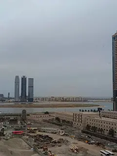 Annual Rental Apartment in Al Qasba Sharjah Two Bedrooms and Living Room with Open View of Khalid La