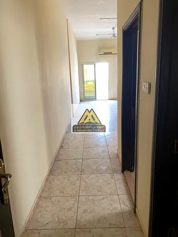 Studio apartment for annual rent | Al Rawda 3 | Spacious | Close to all amenities | Near Dubai and Sharjah exit
