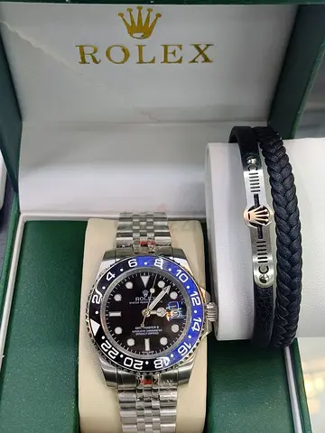 Premium automatic rolex with accessories