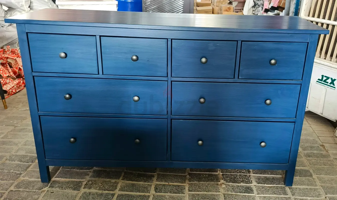blue hemnes 8 drawer dresser Classifieds: IKEA chest of drawers In perfect condition gliding drawers with vinyl Size:UK M (Buy Now) ikea blue dresser hemnes Excellent what a way to