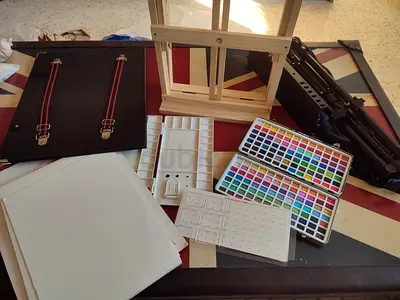 Student Artist Painting and Drawing Kit Collection