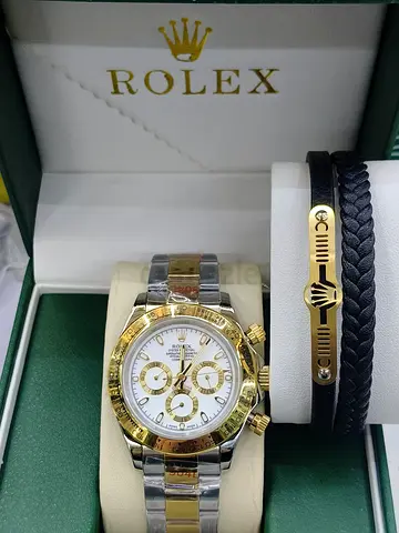 Premium automatic rolex with accessories