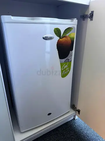 Compact White Mini Fridge