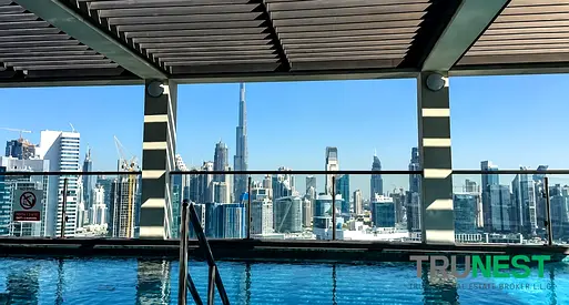Furnished Studio | Millennium Atria | Pool View