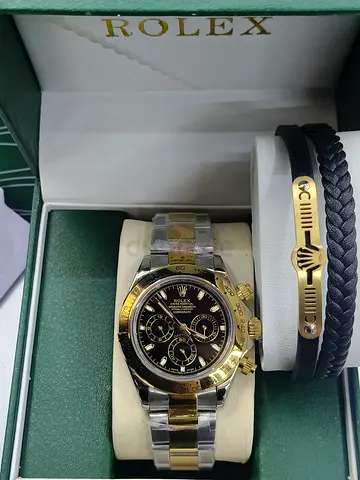 Premium automatic rolex with accessories