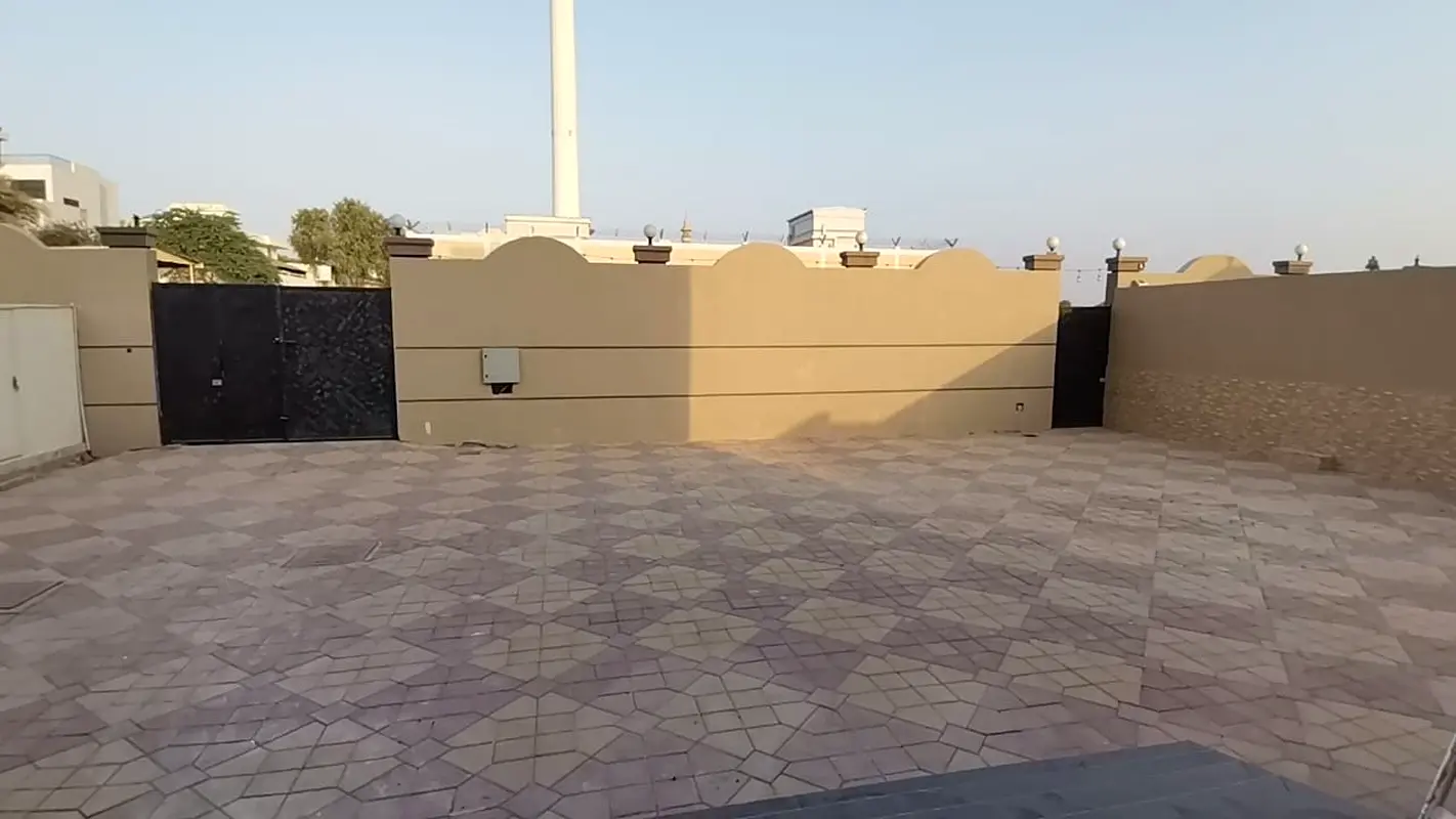 double -story villa for rent in Al Dhait south area, behind the Beit Al Khair charty .