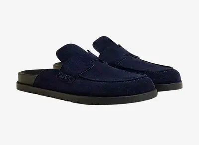 Hermes Mules Go Ocean Blue size EU 41