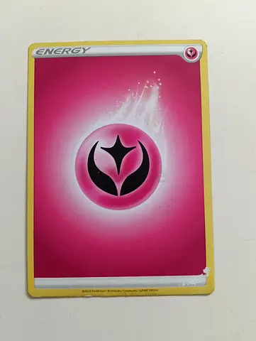 Pokemon Fairy Energy Card (Single) - Vintage 2020 Print