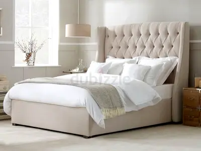 Brand New King Size Bed - Fully Customizable Bedframe - Hydraulic Storage Optional