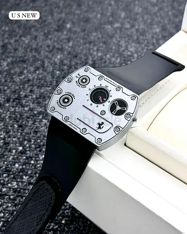 Richard millie ultra slim ferrari watch