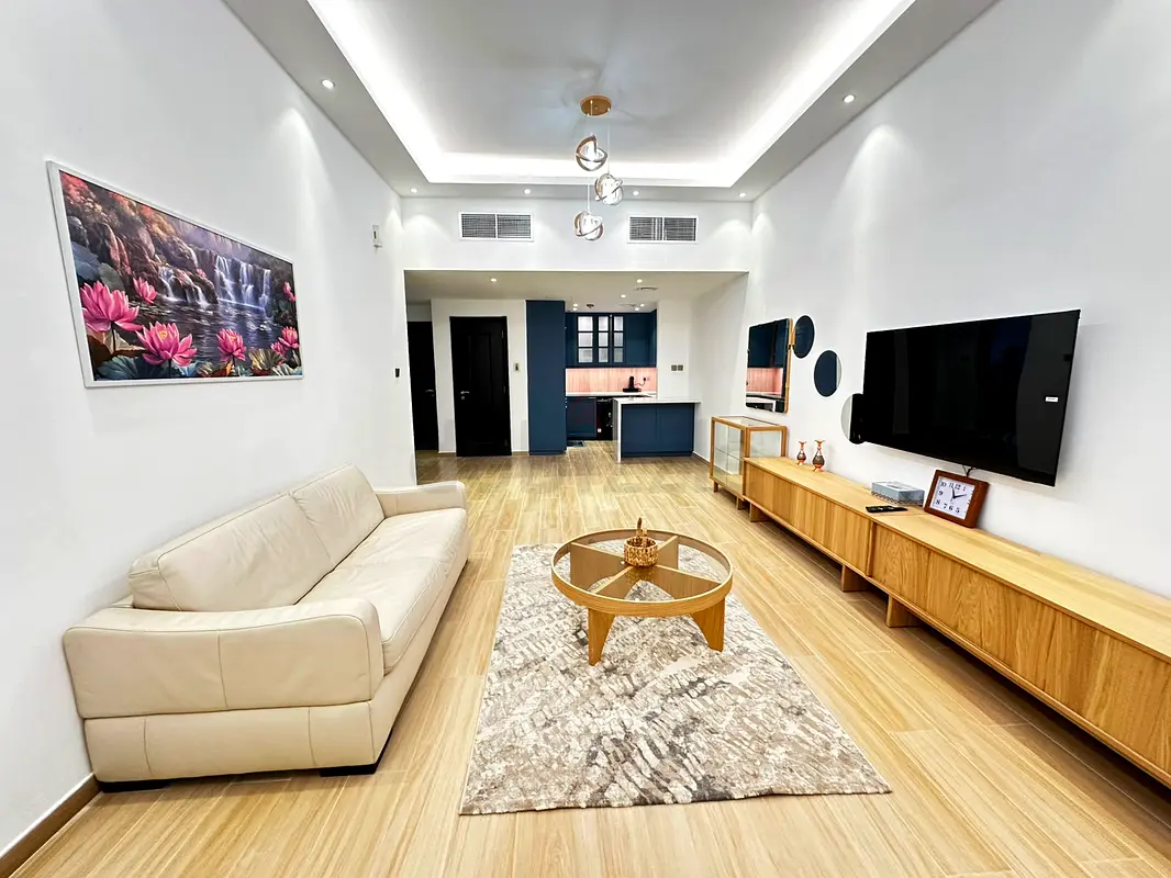 Fully Furnished Brand New 1 Bed Apartment in Discovery Gardens | Short Term Rental.