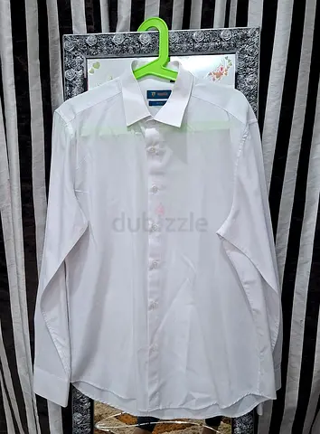 Mens white shirt, size large