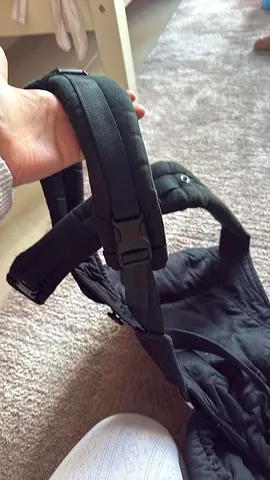 Black Baby Carrier / Front and Back Infant Carrier - Good Condition