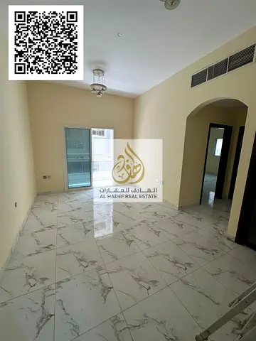 للإيجار السنوي | شقة غرفة وصالة ماستر مع موقف خاص في الجرف 2 – عجمان