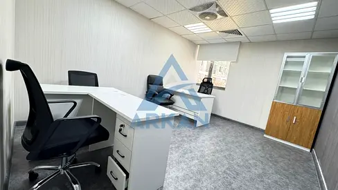 Furnished Office for Rent in Al Garhoud | Al Ashram Building | 1 Minute to Garhoud Metro | Ejari Included