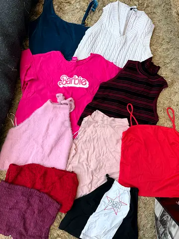 Bundle of womens clothing - blazer, tops, skirts, trousers, pants, dresses - size XS to S