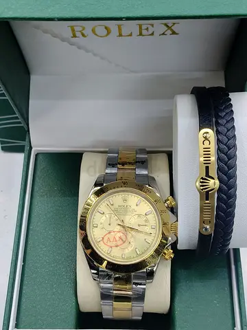 Premium automatic rolex with accessories