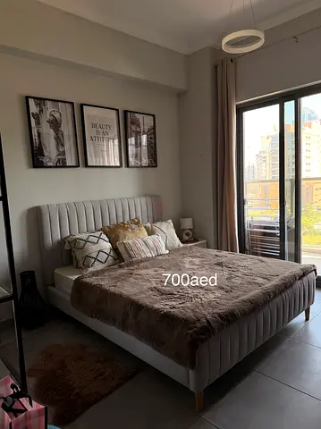 Queen bed+mattress (160*200cm)