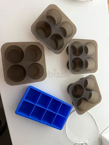 Silicone Ice Cube Tray - Set of 5