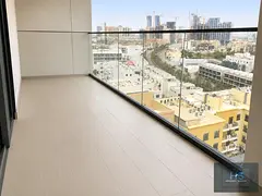 Huge Balcony with community view + Fitted kitchen