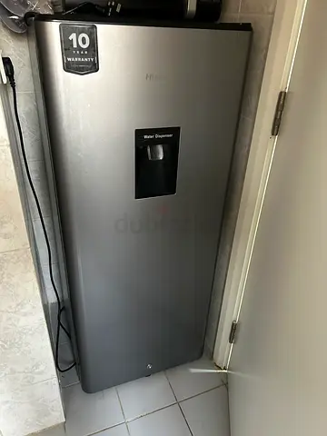 Single-door refrigerator in good working condition - 1.0 warranty sticker