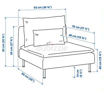 ✨ IKEA SÖDERHAMN Modular Sofa Set for Sale – AED 1,500 ✨