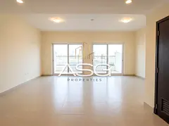Warsan Village D Villa | 3BR | Multiple Balconies | Courtyard &amp; Road Views
