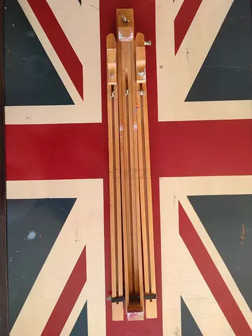 Vintage Foldable Wooden Artist Easel