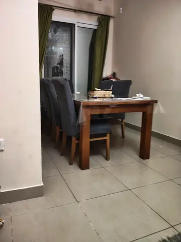 Ikea Folding Dining table with 8 chairs for sale