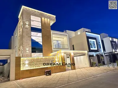 A rare opportunity in Ajman: a modern villa with an area of ​​4000 sq ft.